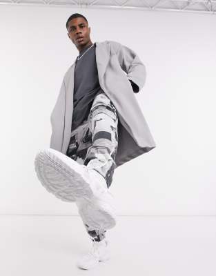 oversized jersey jacket