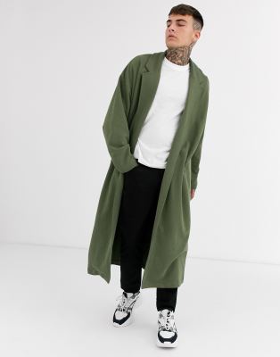 Jersey hot sale duster jacket