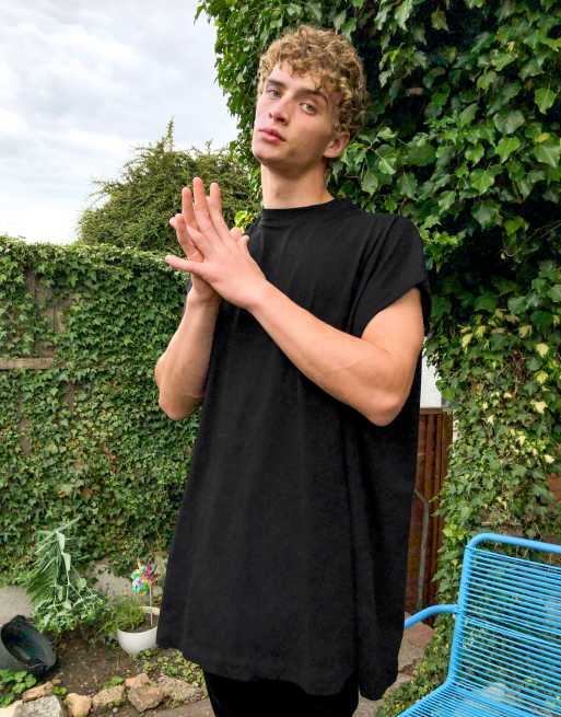 Oversized Longline Baseball Shirt