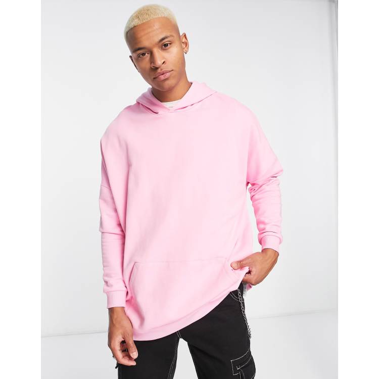 Asos oversized longline hoodie hotsell