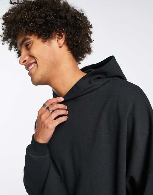 Asos oversized longline hoodie hotsell