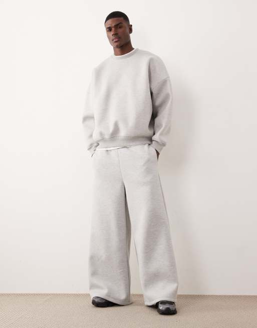 ASOS DESIGN extreme oversized scuba-style fabric sweatshirt