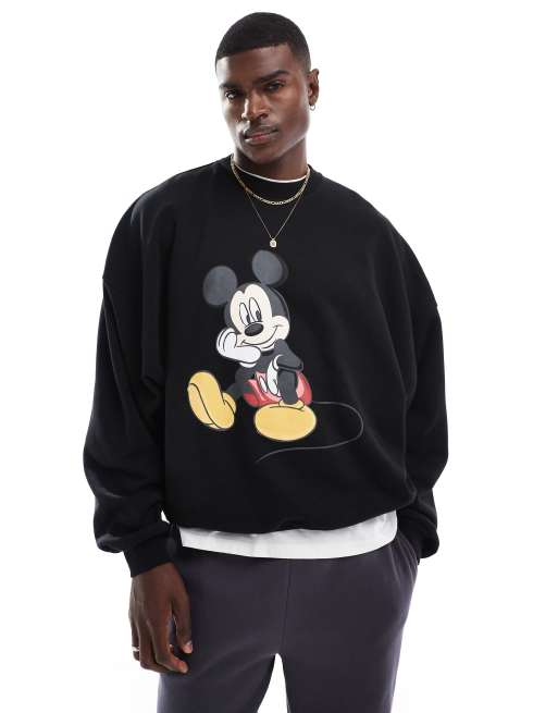 Mickey mouse oversized sweatshirt hotsell