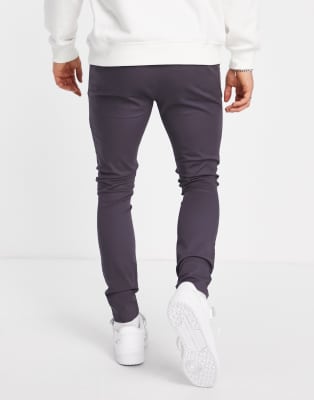 super skinny navy chinos