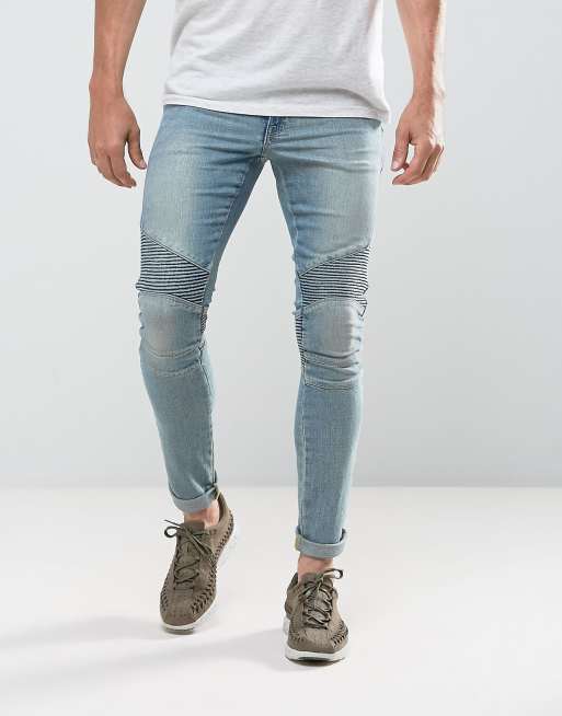 Asos cheap biker jeans