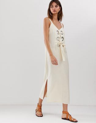 asos eyelet dress
