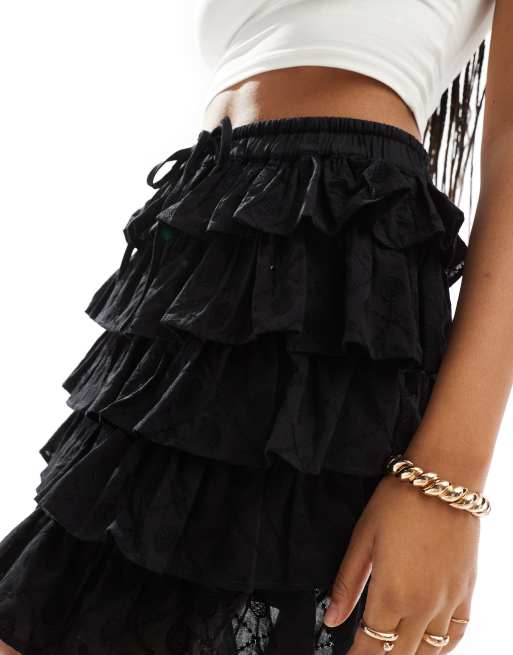 Black tulle skirt asos best sale