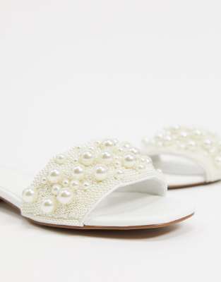 asos pearl sandals