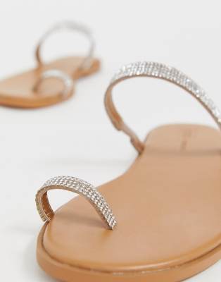 toe loop sandals asos