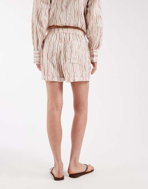ASOS DESIGN – Fakturowane szorty w paski, część zestawu, 4 z 5