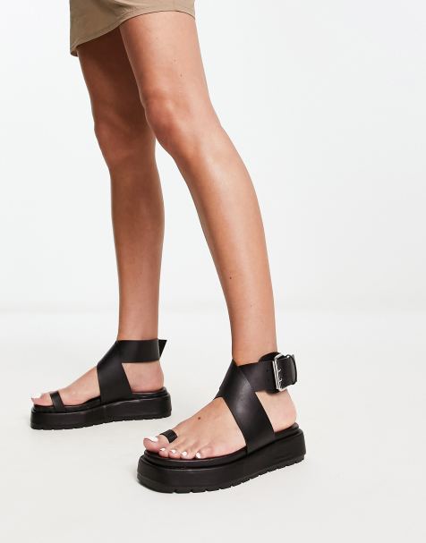 Sandales compensées femme online asos