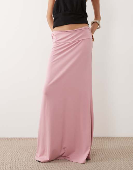ASOS DESIGN - Falda rosa (parte de un conjunto), 3 de 5