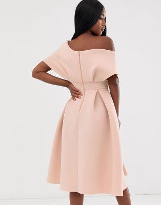 asos midi prom dress