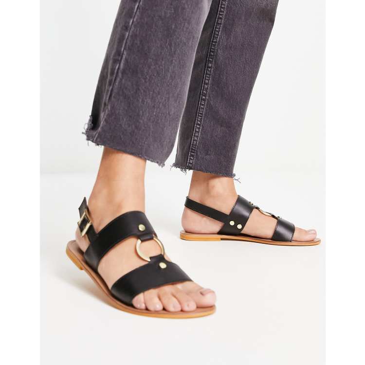 Fancy on sale flat sandals