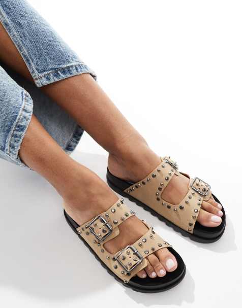 Asos discount sandales dorees