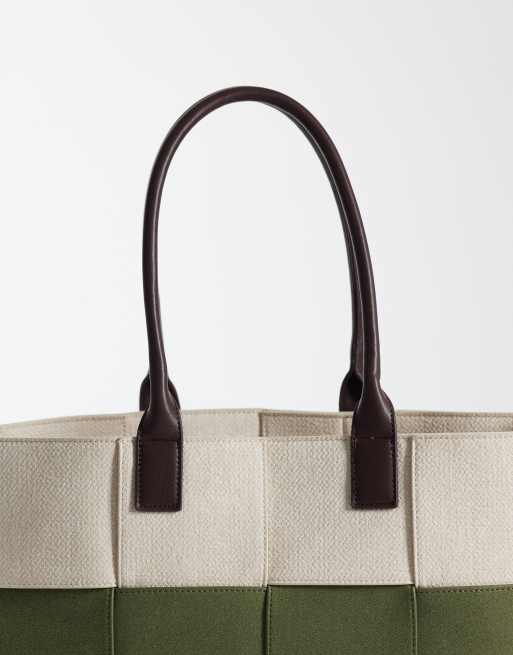 ASOS DESIGN Farbblock-Stofftasche, 3 von 4