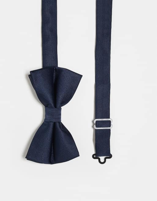 ASOS DESIGN - Farfallino blu navy