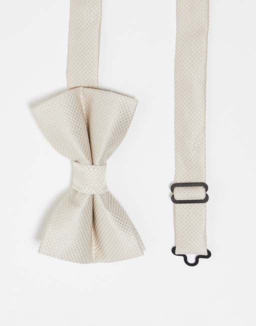 ASOS DESIGN - Farfallino color pietra