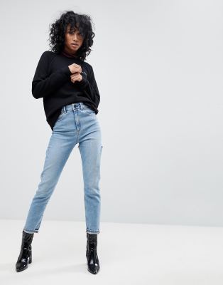 asos bum rip jeans