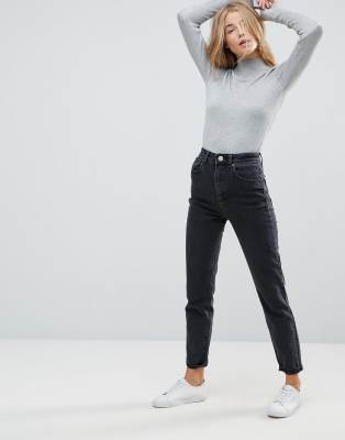 asos high waisted mom jeans