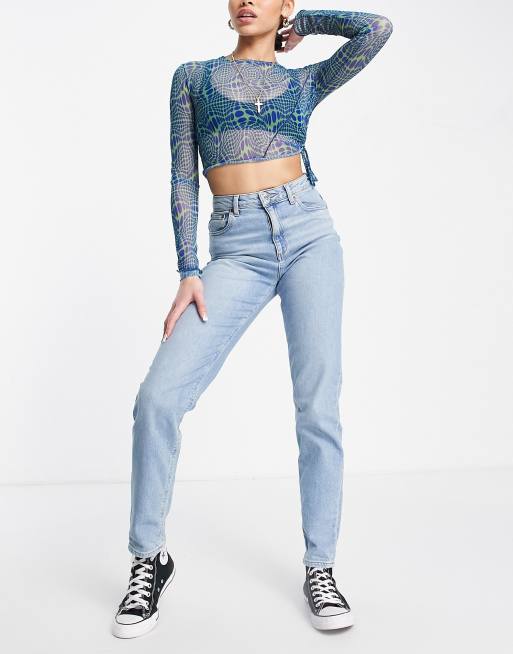 Jean taille haute discount asos