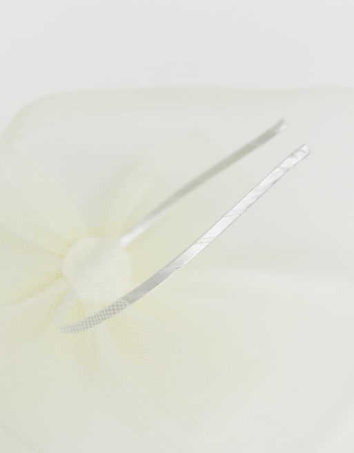 ASOS DESIGN fascinator headband with statement bow, 4 of 4