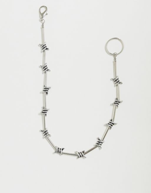 Barbed wire hot sale jean chain