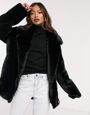 fur biker jacket