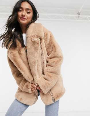 asos faux fur