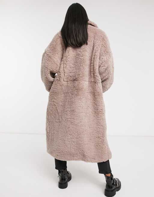 Mauve 2025 fur coat