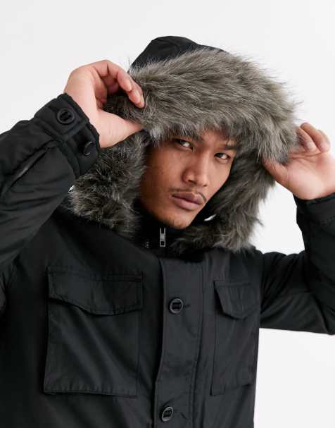 Parkas | Men's Parka Coats & Fur Lined Parkas | ASOS