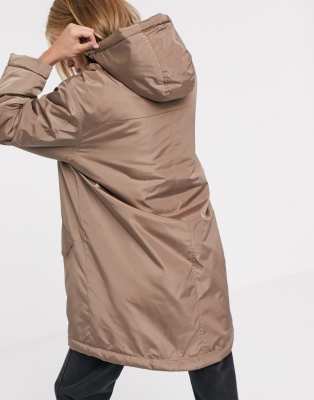 mink lined raincoat