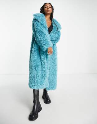 Asos 2025 blue coat