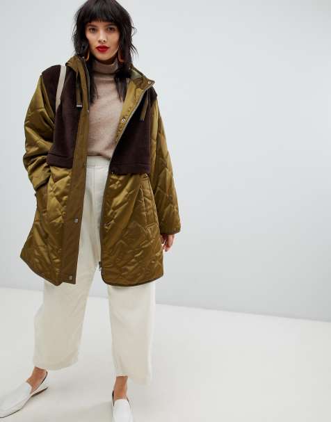 asos parka coats