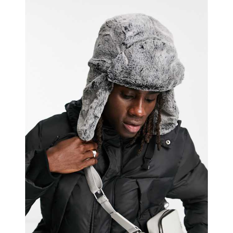 MICHAEL KORS Faux Fur Trapper Hat in Grey Michael Kors | Accessories | Michael Kors Faux Fur Trapper  main image 4