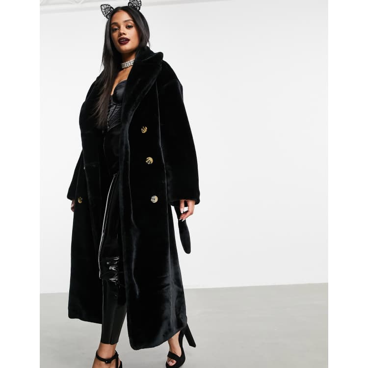 Black coat outlet asos