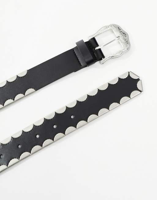 Metal hot sale studded belt