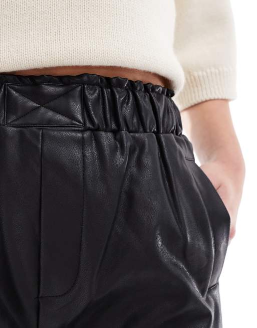 Leather boxer shorts hot sale