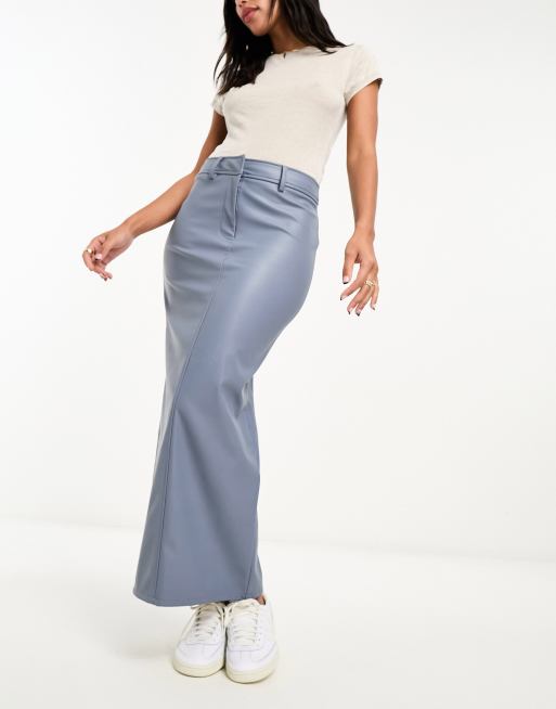 Asos high waisted outlet maxi skirt