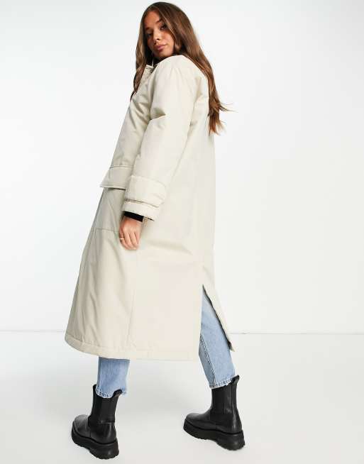 Asos design boyfriend outlet trench coat