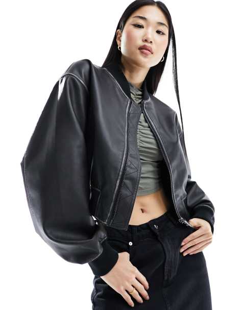 Women's Petite Luxe Faux Fur Hood Sporty Cropped Coat