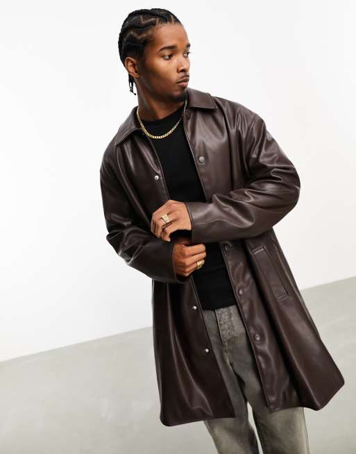 Asos longline outlet coat