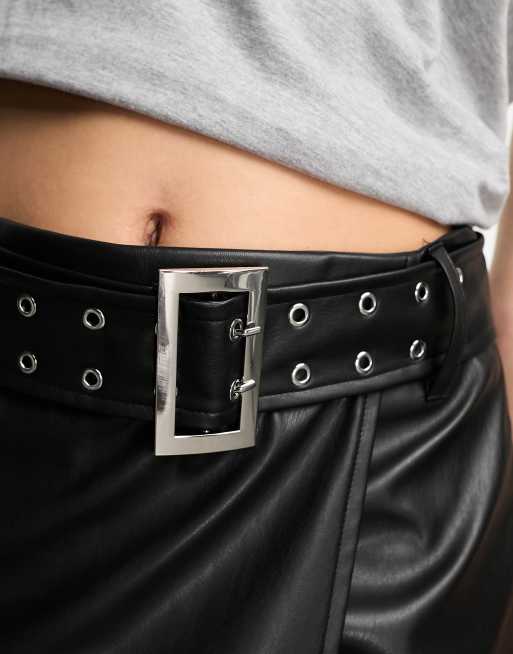 Atomic Leather Waistband Corset Belt