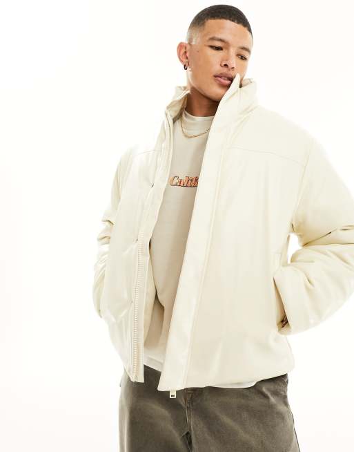 Asos cream jacket sale