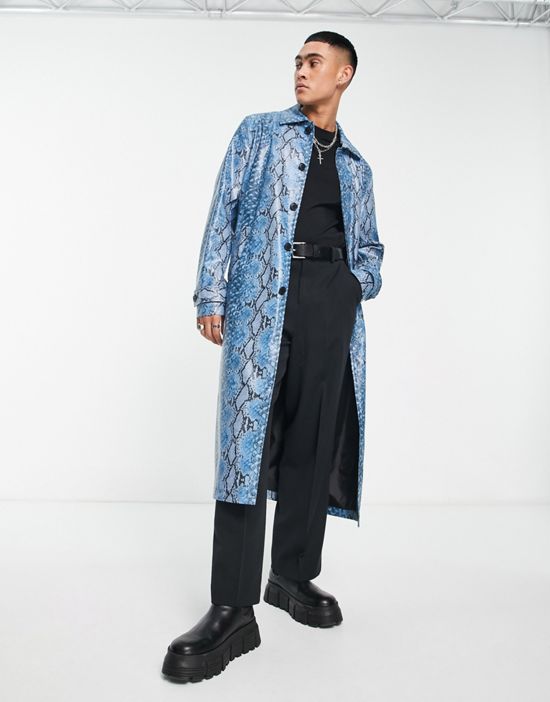 https://images.asos-media.com/products/asos-design-faux-leather-snake-print-trench-coat-in-blue/203743598-1-midblue?$n_550w$&wid=550&fit=constrain
