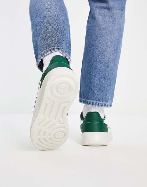 Asos sneaker best sale white green