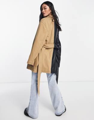 womens black coat asos