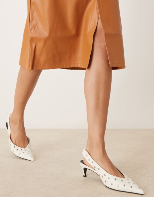 Asos faux leather midi skirt best sale