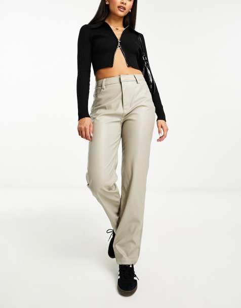 Page 3 - Women's High-Waisted Pants, Black, White & Wide-Leg