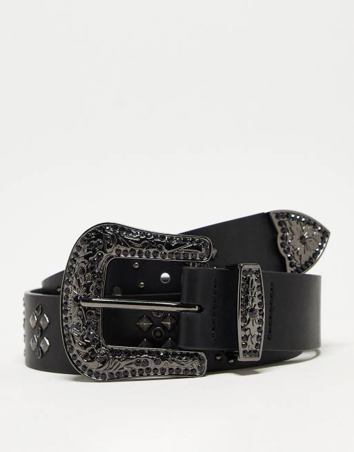 Asos western outlet belt